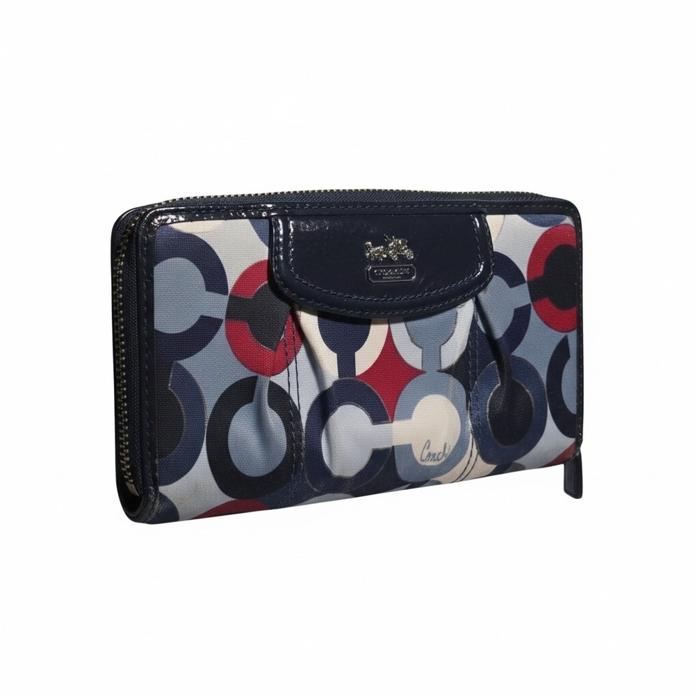 Coach Madison Graphic Op Art Maggie Shoulder Bag and Matching Wallet - Picture 12 of 16